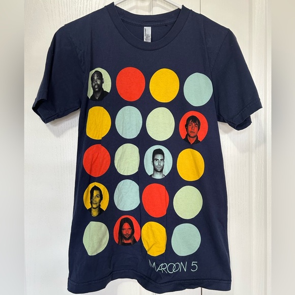 American Apparel Tops - Maroon 5 North American Tour 2013 Concert Tee Small